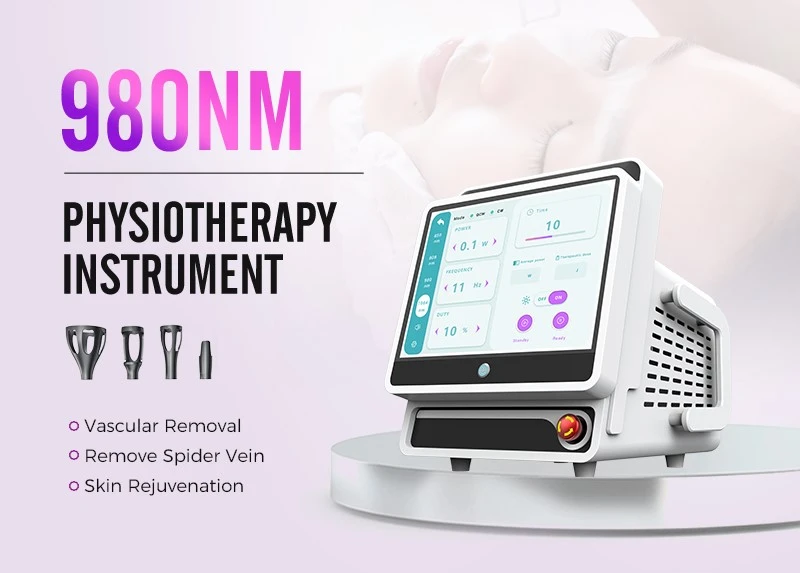 Spider Veins Laser Removal Machine 980nm Diode Laser Spider Veins Laser Removal Machine 980nm Diode Laser